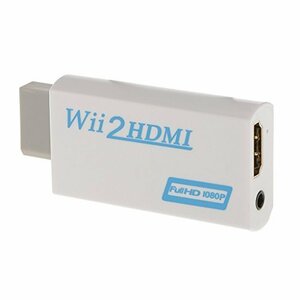 Wii hdmi変換アダプター Wii to HDMI Adapter コンバーター HDMI接続でWii WIIHDMI本体