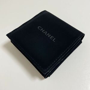 即決☆CHANEL シャネル ベロア インナーケース アクセサリー用 7.8×8×2.5cm