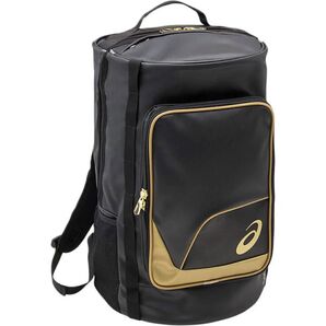 送料無料 新品 asics ドラムバックパック ゴールドステージ