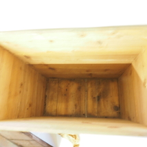 昭和ビンテージ 本木漆芸 食膳八膳揃え 木箱付き 一辺の長さ30cm 高さ17cm 木製の質素でしっかりした作りが味わいの食膳です。 TAK501_画像10