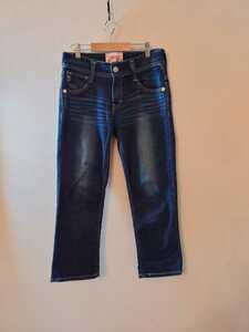 C17si- seven tea n standard cropped pants skinny jeans ct3050 S size stretch Denim skinny denim 