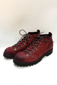  fee . mountain )PADRONEpa draw ne suede trekking boots size 41 bordeaux series race up Vibram beautiful goods 