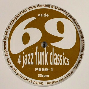 69 4 Jazz Funk Classics 未だ根強い人気を誇るデトロイト・クラシック名作！！CarlCraig