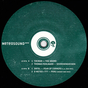 Various Meteosound 　　2002リリース　Thomas Fehlmann 　Tikiman参加　電子DEEP DUB!!