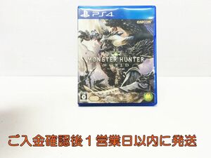 PS4 モンスターハンター:ワールド ゲームソフト 1Z0027-072e/G1