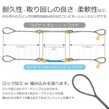 コンビスリング（2本組）ワイヤ径18mm カスタムオーダー_画像2