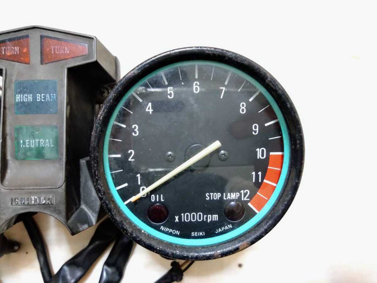Z400FX 純正 メーターステー インジケーター 当時物 amevisao.com.br