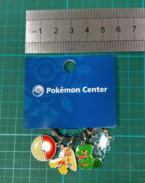 2005 ポケモンセンター 限定 4連 キーホルダー モンスターボール ポケモン Pokemon Center key ring holder chain strap mascot charms