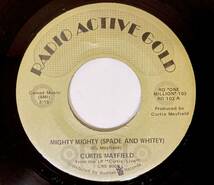 7inch★Curtis Mayfield『We've Only Just Begun (Live) / Mighty Mighty (Live) 』★Carpenters, Roger Nichols★Free Soul★45 EP_画像2