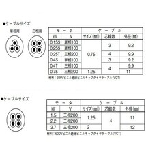 川本ポンプ カワペット WUO4-505-0.4T 三相200V 50Hz 非自動型 　送料無料 但、一部地域除 代引/同梱不可_画像4