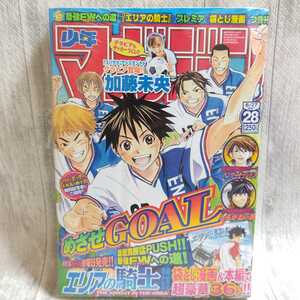 【未読・未開封】週間少年マガジン　2007年 28号　エリアの騎士　袋とじ漫画付　加藤未央　グラビア