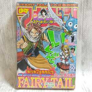 【未読・未開封】週間少年マガジン　2007年 50号 フェアリーテイル　表紙　石原さとみ　保存版ポスター