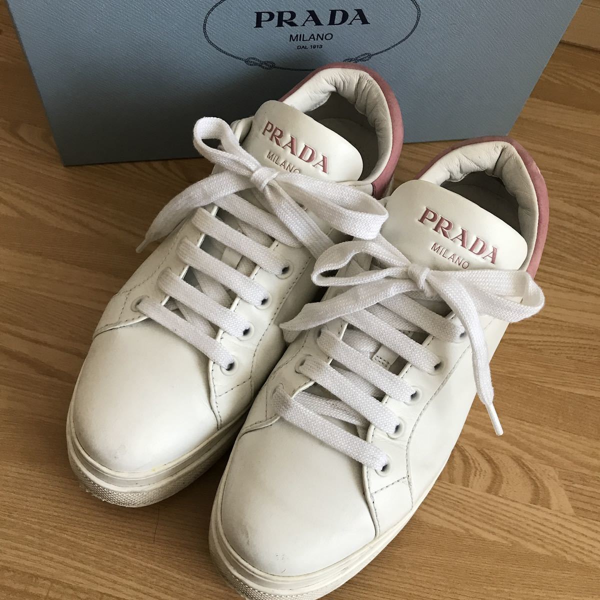 PRADA スリッポン プラダスポーツ サイズ37（23.5センチ〜24センチ）+