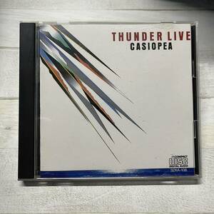CD カシオペア サンダ-・ライヴ CASIOPEA