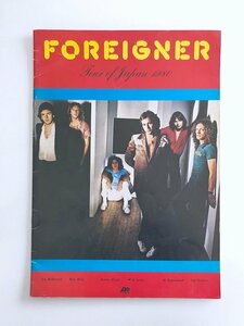 FOREIGNER / 1980年 JAPAN TOUR / ツアーパンフレット
