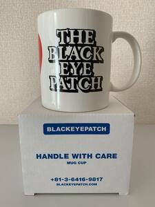 BLACK EYE PATCH / I LOVE BEP MUG WHITE