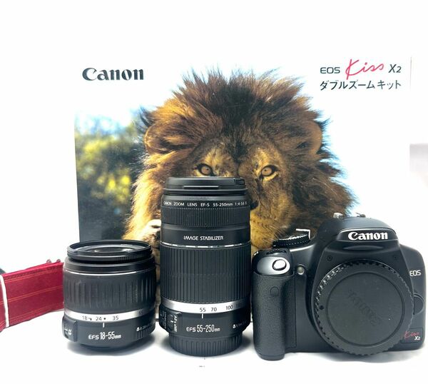 Canon EOS kiss x2ダブルズームレンズキット