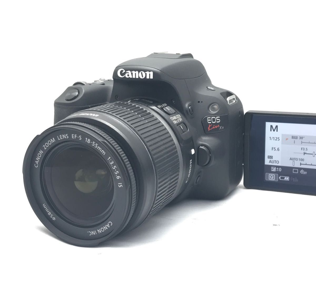 卒業入学フルセット Canon EOS kiss x9 レンズキット Wifi標準搭載機