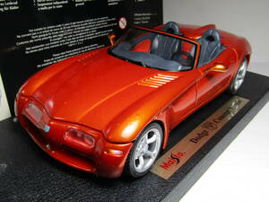DODGE CONCEPT VEHICLE 1/18 Dodge Concept ZZ ToP 1997 ダッジ・コンセプト Special Edition カッパーヘッド Burnt Orange Maistoマイスト