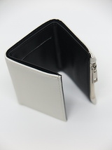 SALE30%OFF/Ground Y・グラウンドワイ/Eco leather threefold mini wallet/WHITE_画像6