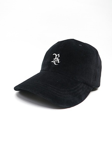 SALE40%OFF/RESOUND CLOTHING・リサウンドクロージング/VELOUR RC LOW CAP/BLACK