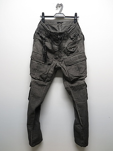 SALE40%OFF/KMRii・ケムリ/Multipul Cargo Pants 02/Charcoal ・2