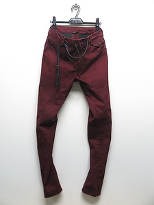 SALE40%OFF/KMRii・ケムリ/Stretch Twill Pants 05/Red・3