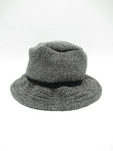 SALE40%OFF/wjk・ダブルジェイケイ/crusher hat/gray x black