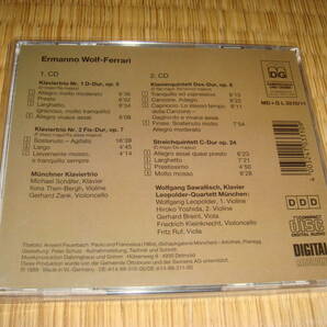 ヴォルフ＝フェラーリ 室内楽曲集 ＣＤ２枚組  輸入盤の画像2