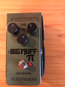 新品【electro-harmonic】 BIG MUFF GREEN RUSSIAN 国内正規品