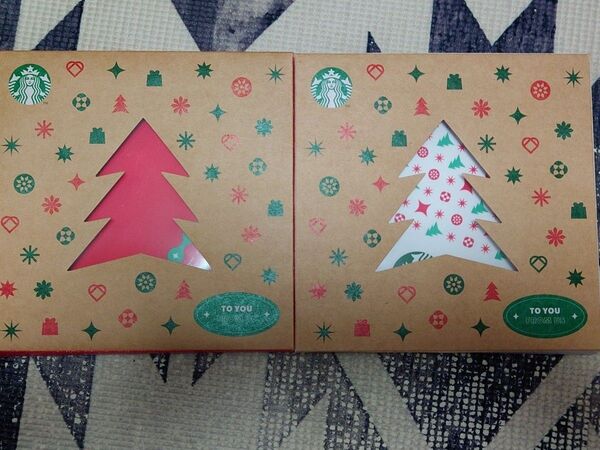 スターバックス スタバ クリスマス プレート お皿 2022