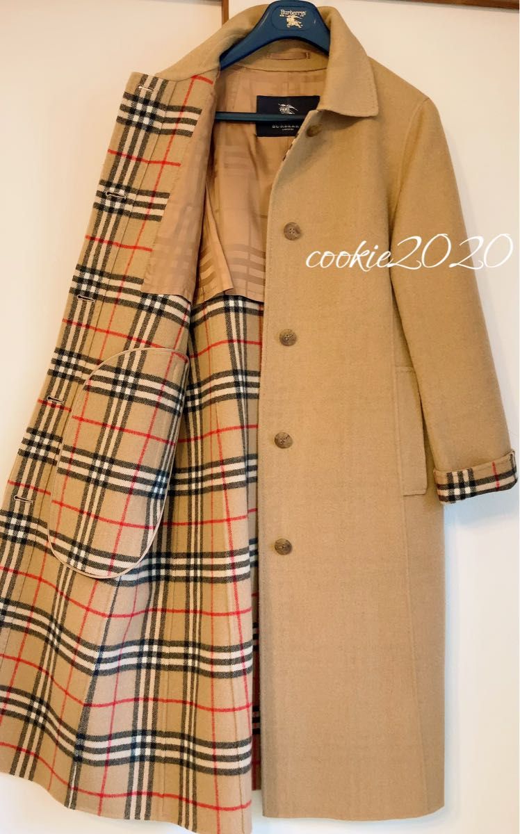PayPayフリマ|国内正規品 BURBERRY バーバリー カシミヤ混 羊毛 ...