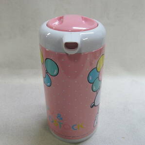昭和レトロ SNOOPY スヌーピー HAND JUG 卓上用 まほうびん ポット 魔法瓶 ピンク 未使用、長期保管品の画像3