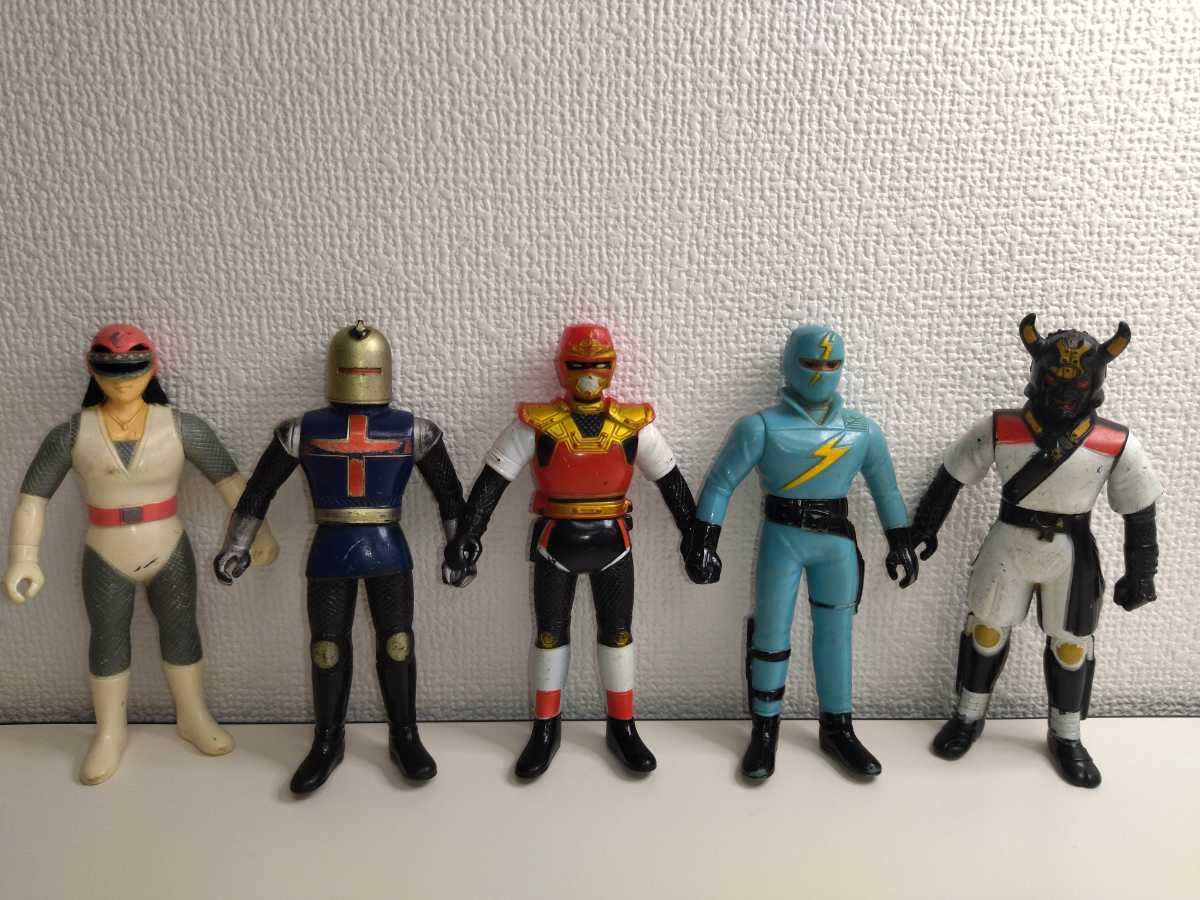 未使用品】超希少 メタルヒーローレトロソフビ 箱ありセット-