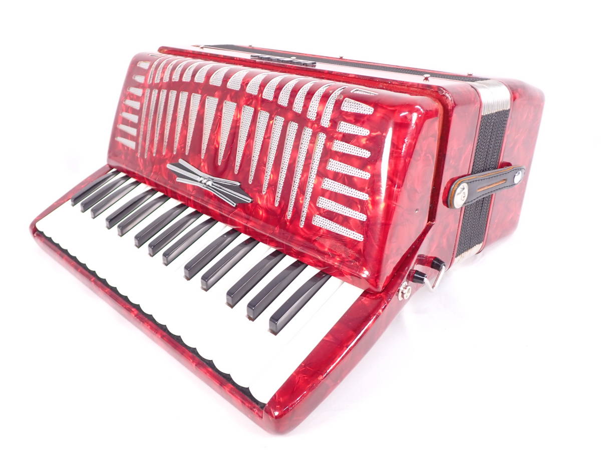 ハードケース付】アコーディオン YAMAHA ヤマハ グリーン ⑩ culto.pro
