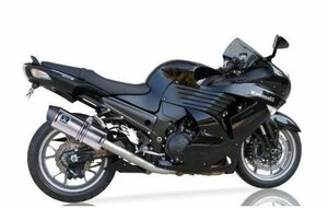 【送料800円】IXIL(イクシル) KAWASAKI ZZR1400 '06-'07 SOVE 2-1 オーバル スリップオン マフラー