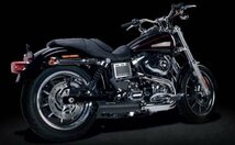 IRONHEAD(アイアンヘッド) HARLEY-DAVIDSON DYNA(ダイナ) LOW RIDER(ローライダー) HC1-3B スリップオン マフラー ブラック【送料800円】_画像2