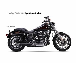 IRONHEAD(アイアンヘッド) HARLEY-DAVIDSON DYNA(ダイナ) LOW RIDER(ローライダー) HC1-3B スリップオン マフラー ブラック【送料800円】