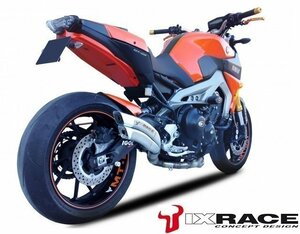 【送料800円】IXRACE YAMAHA ヤマハ MT 09 13-15/TRACER 2015 Z7 ツインアップ スリップマフラー