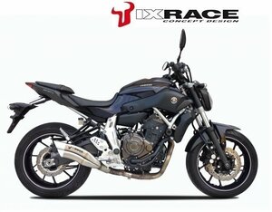 【送料800円】IXRACE YAMAHA ヤマハ XSR 700 2016 Z7 ツインアップ スリップマフラー