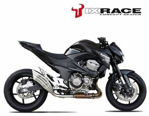 【送料800円】IXRACE KAWASAKI カワサキ Z800e 13-14 Z7 ツインアップ スリップマフラー