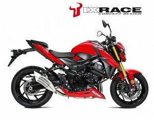 【送料800円】IXRACE SUZUKI スズキ GSX-S 750 2017 Z7 ツインアップ スリップマフラー