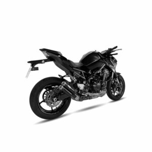 IXIL(イクシル) KAWASAKI Z900 '20 (ZR900F) L3N デュアル ラウンド ブラック スリップオン マフラー【送料800円】