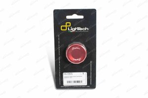 【国内在庫】LighTech ライテック リアブレーキ用 フルードタンクキャップ 赤 レッド KAWASAKI ZX-6R '09-15 YAMAHA YZF-R1 R1M '15-22 ★