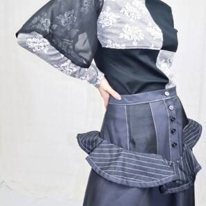 切り替えデザイントップス1011B2 meikeiin ハンドメイド新品