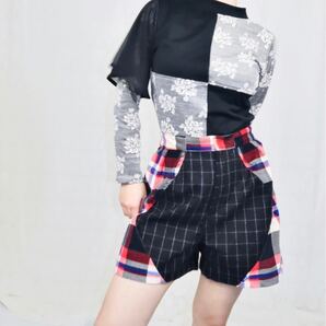 切り替えデザイントップス1011B1 meikeiin ハンドメイド一点物