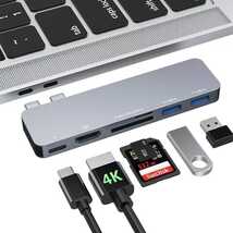 コード無し6in1 USB-C ハブ_画像1