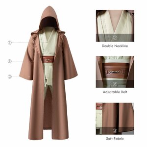 [M's] Jedi suit light side beige Saber four ji company regular goods light saver style cosplay STAR WARS Star Wars 