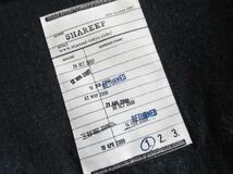 SHAREEF モード デザイン シャツ 長袖 トップス モード カジュアル S相当 メンズ シャリーフ カジュアル ポケット 切り替え 濃紺 ネイビー_画像8
