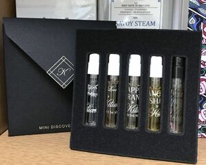 { free shipping }ki Lien Discovery set o-do Pal fam sample 1.5ml×5 * unused * KILIAN # Apple b Landy -# Angel z